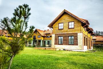 Фото номера Вилла с 2 спальнями Виллы KARKLE VILLA BOUTIQUE г. Каркле 43