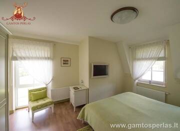 Фото номера Двухместный номер с 1 кроватью Отель Gamtos Perlas г. Каркле 5
